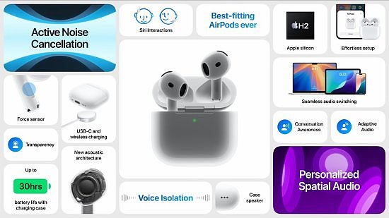 苹果新款Air Pods 4公开！9月20日正式发售 主动降噪款179美元 - 3