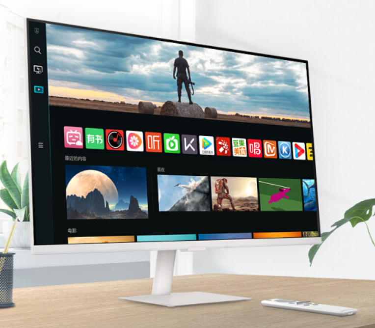 三星推出新款 M7 智慧显示器：32 英寸 4K 分辨率，内置电视 App - 2
