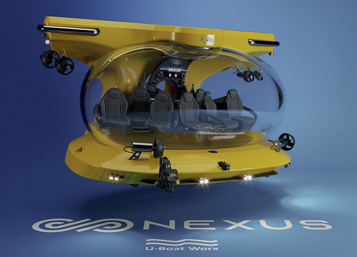 荷兰潜水器制造商U-Boat Worx推出9人座旗舰观光潜艇 - 2