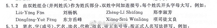 关于刘邵子洋姓名汉语拼音的问题 - 2