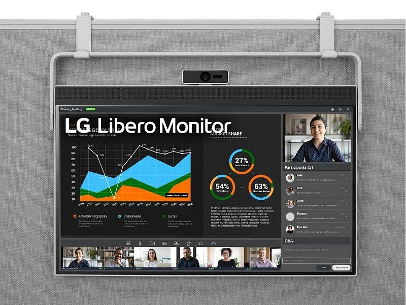 LG 预热新款 Libero “移动”显示器：27 英寸 2K 75Hz - 3