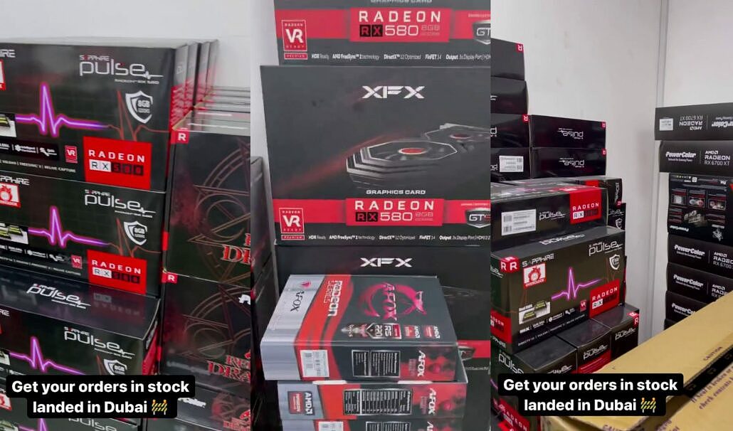 挖矿硬件经销商晒出一大批PowerColor、蓝宝石和XFX AMD Radeon显卡 - 3