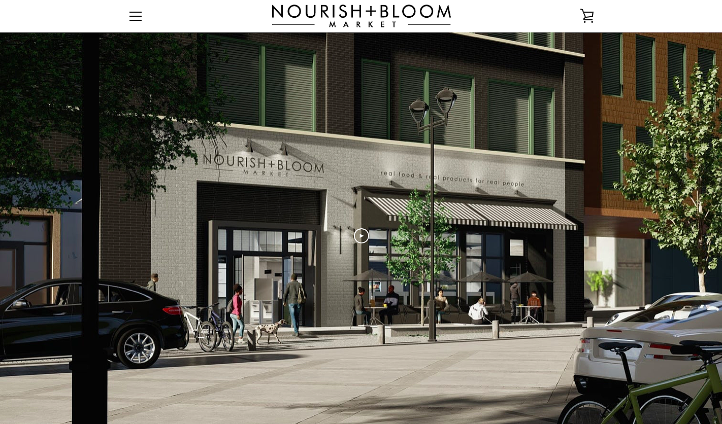 国外创投新闻 | 美国亚特兰大非接触式商超「Nourish + Bloom Market」正式面向市场，实现自助购物和自动化结账 - 1