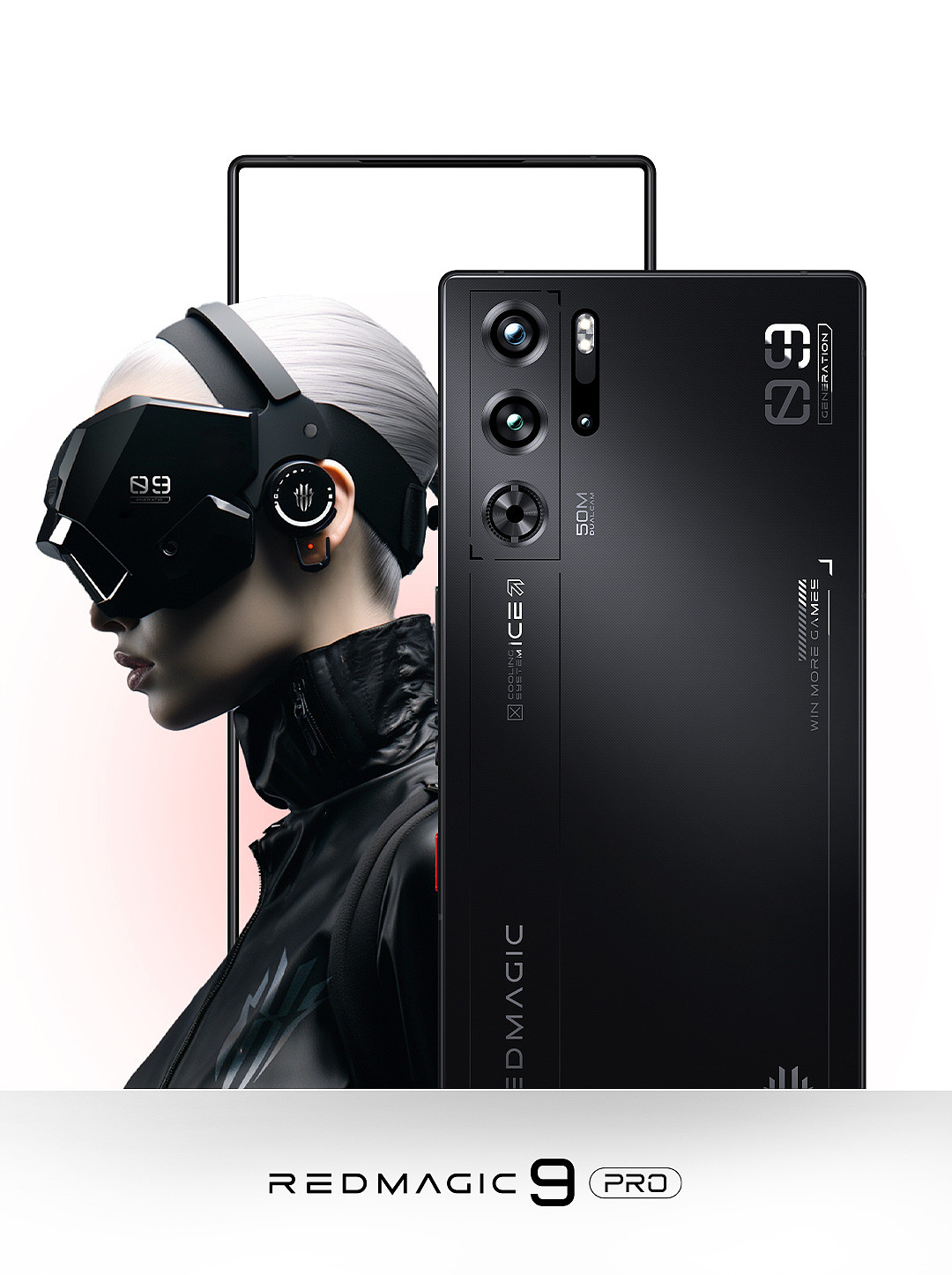 红魔 9 Pro 系列手机外观公布，提供暗夜骑士、氘锋透明暗夜、氘锋透明银翼三种配色 - 8