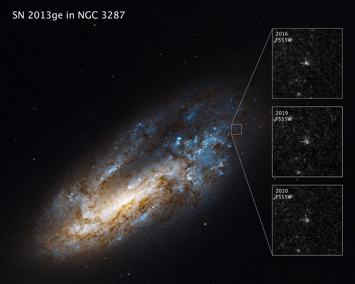 哈勃帮助科学家发现了一颗超新星爆炸后幸存的伴星 - 3