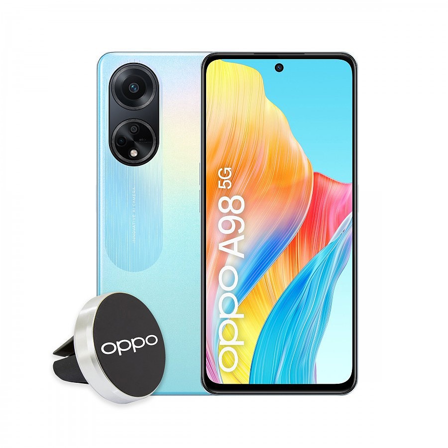 OPPO A98 5G 手机高清渲染图曝光：搭载骁龙 695 芯片，后置 64MP 三摄像头 - 2