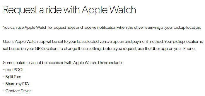 网约车平台Uber已放弃Apple Watch手表客户端 - 2