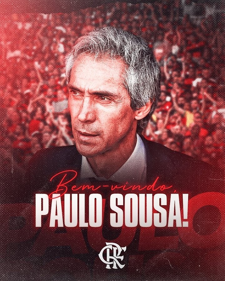 官方：保罗-索萨出任弗拉门戈新帅，签约2年 - 1