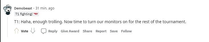 Reddit热议G2不敌T1：我除了G2被诅咒了以外，想不到别的结论 - 8