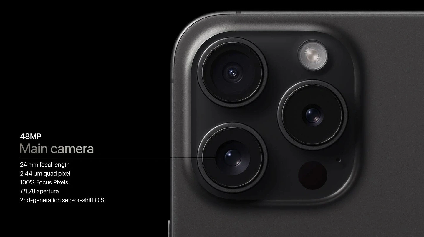 苹果 iPhone 15 Pro Max 独占全新长焦镜头，支持 5 倍光学变焦及 25 倍数码变焦 - 4
