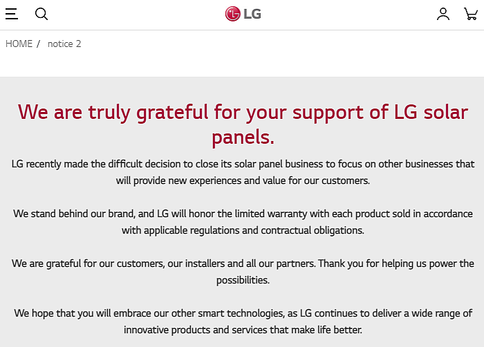 LG电子决定关闭全球太阳能面板业务 - 2