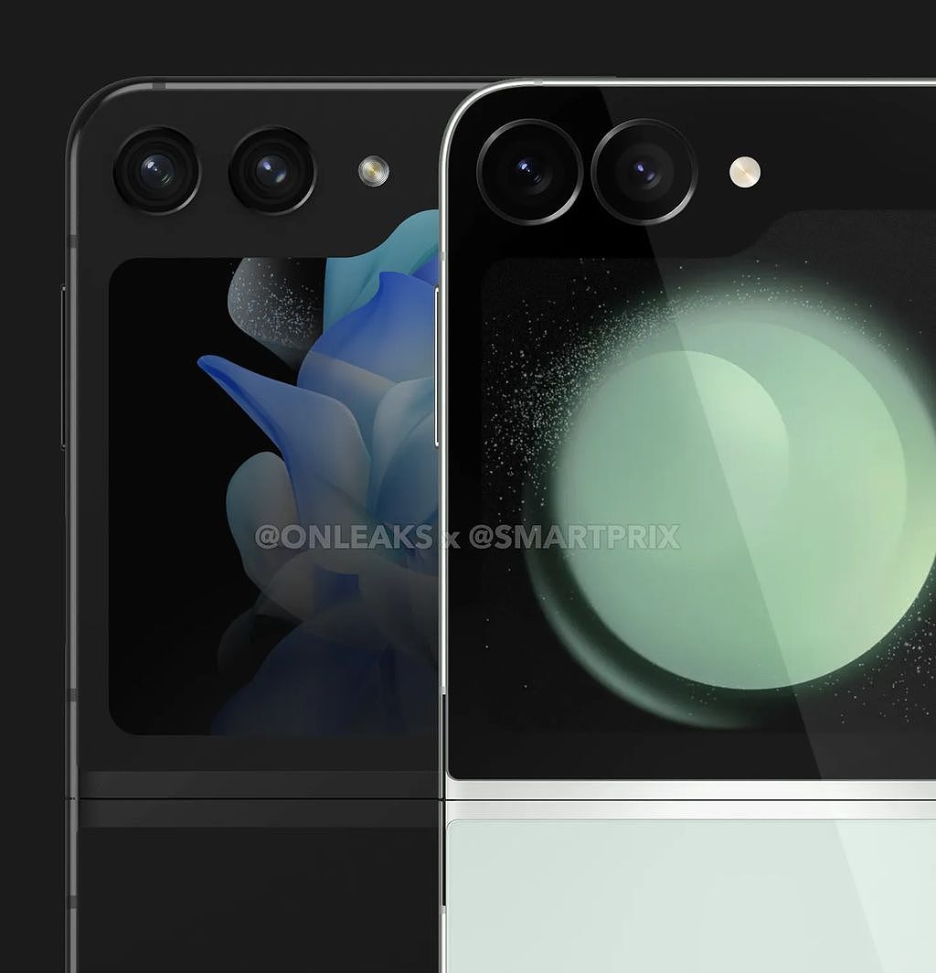三星 Galaxy Z Flip6 手机和前代细节对比：更大相机模块 - 2