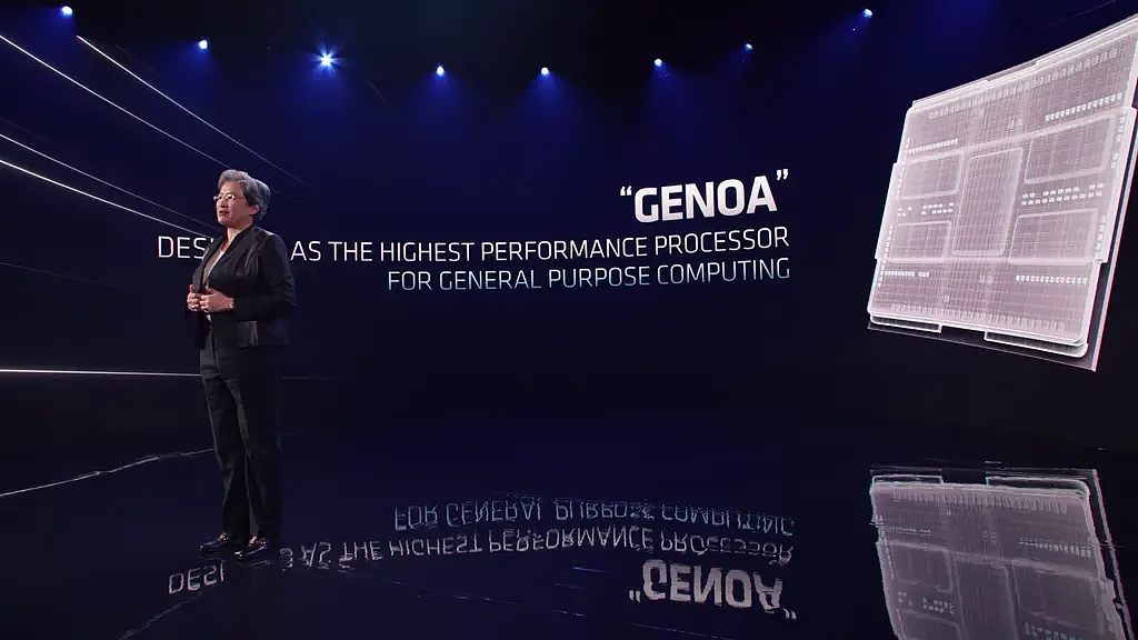 EPYC Genoa CPU首张照片已经曝光：最多96个内核和192个线程 - 2