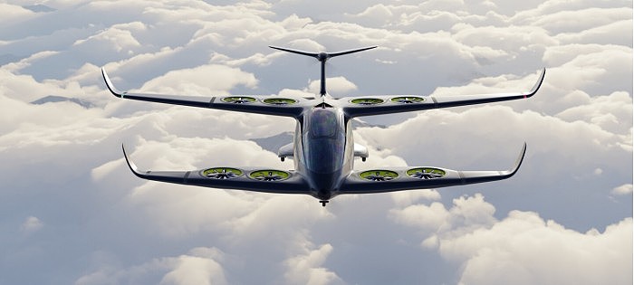 [图]Ascendance公司修改其长续航混合动力VTOL空中出租飞机的设计 - 4