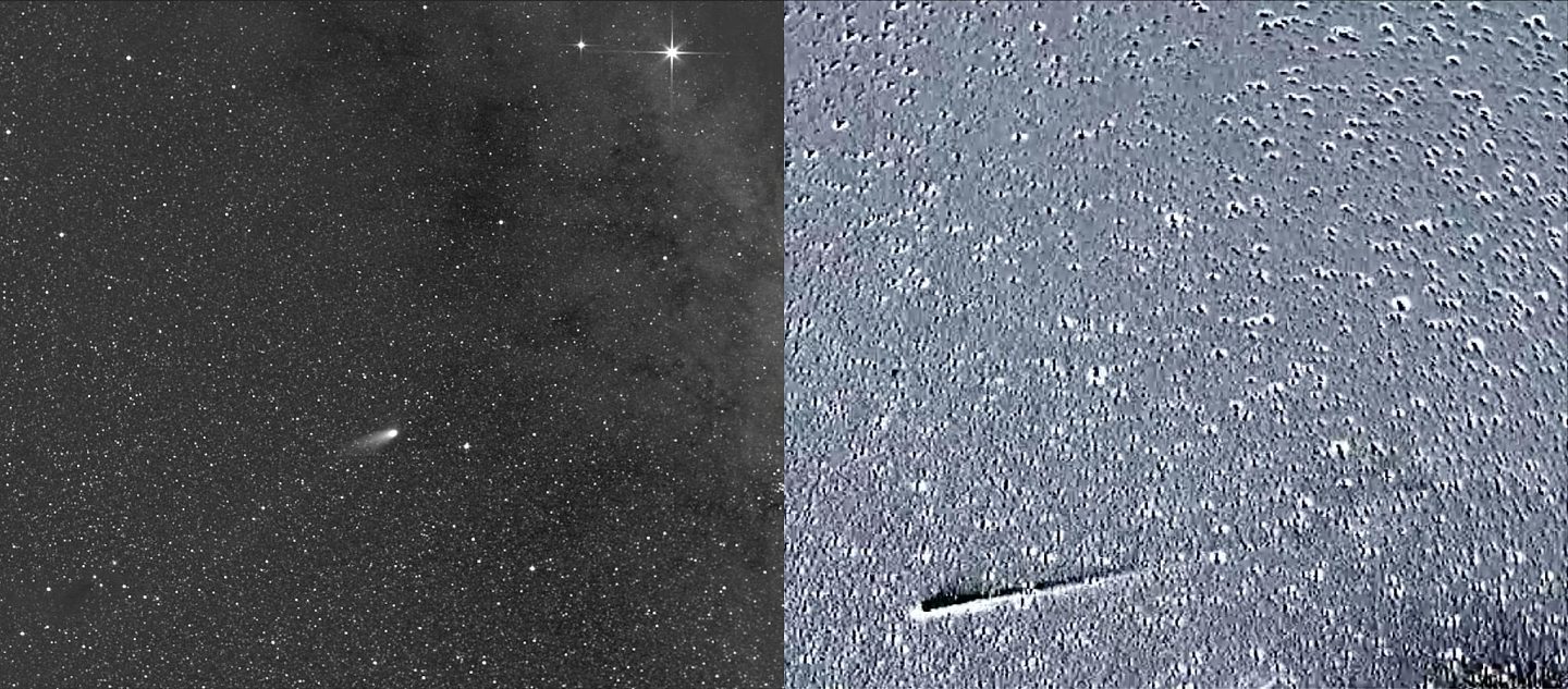 令人惊叹：NASA公布新捕捉到的Leonard彗星画面 - 1