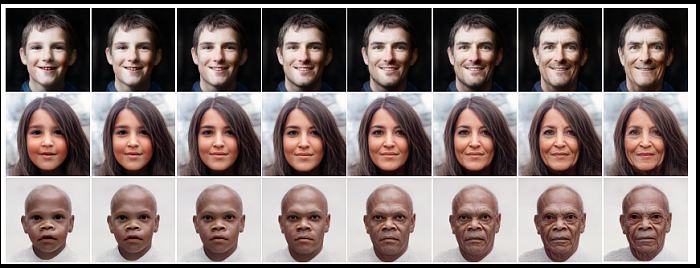 以色列研究组再推AI测脸黑科技 一张照片生成全年龄容貌 - 1