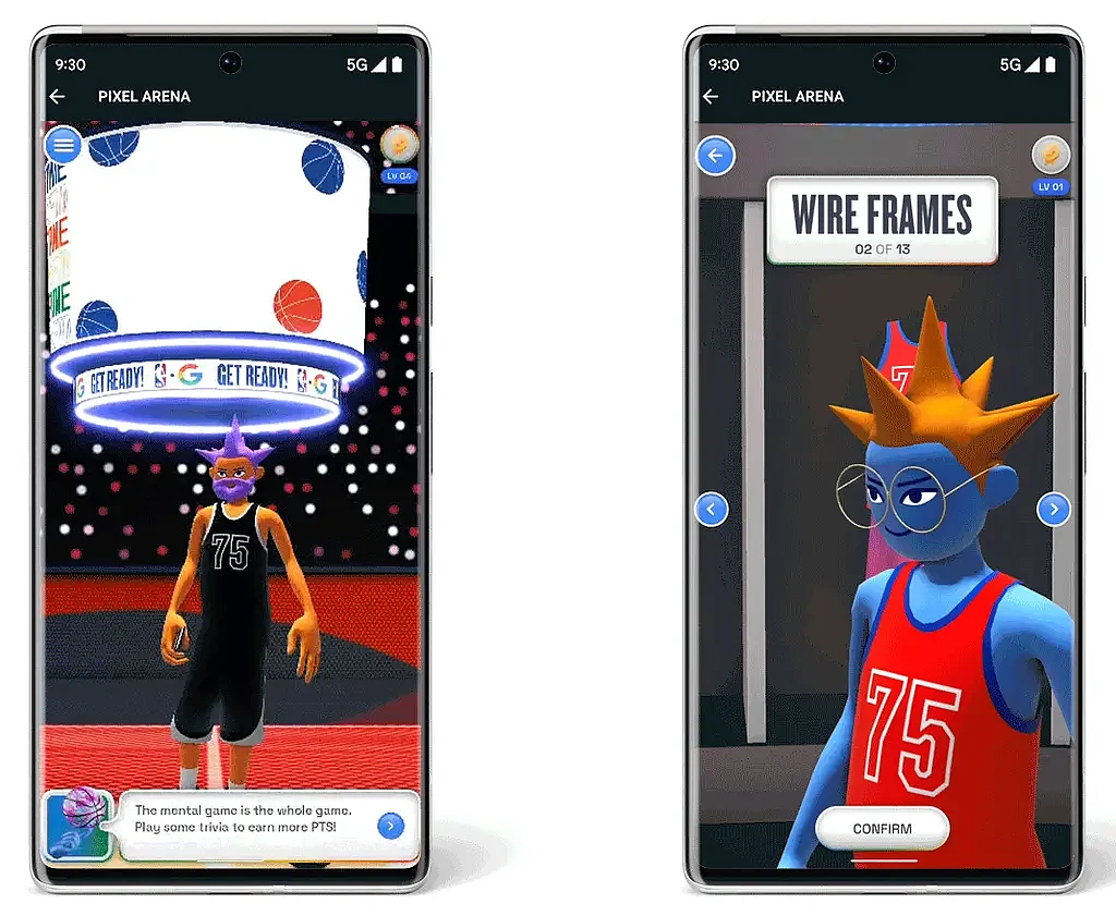 NBA和Google携手推Pixel Arena：为球迷提供全新比赛观看体验 - 2