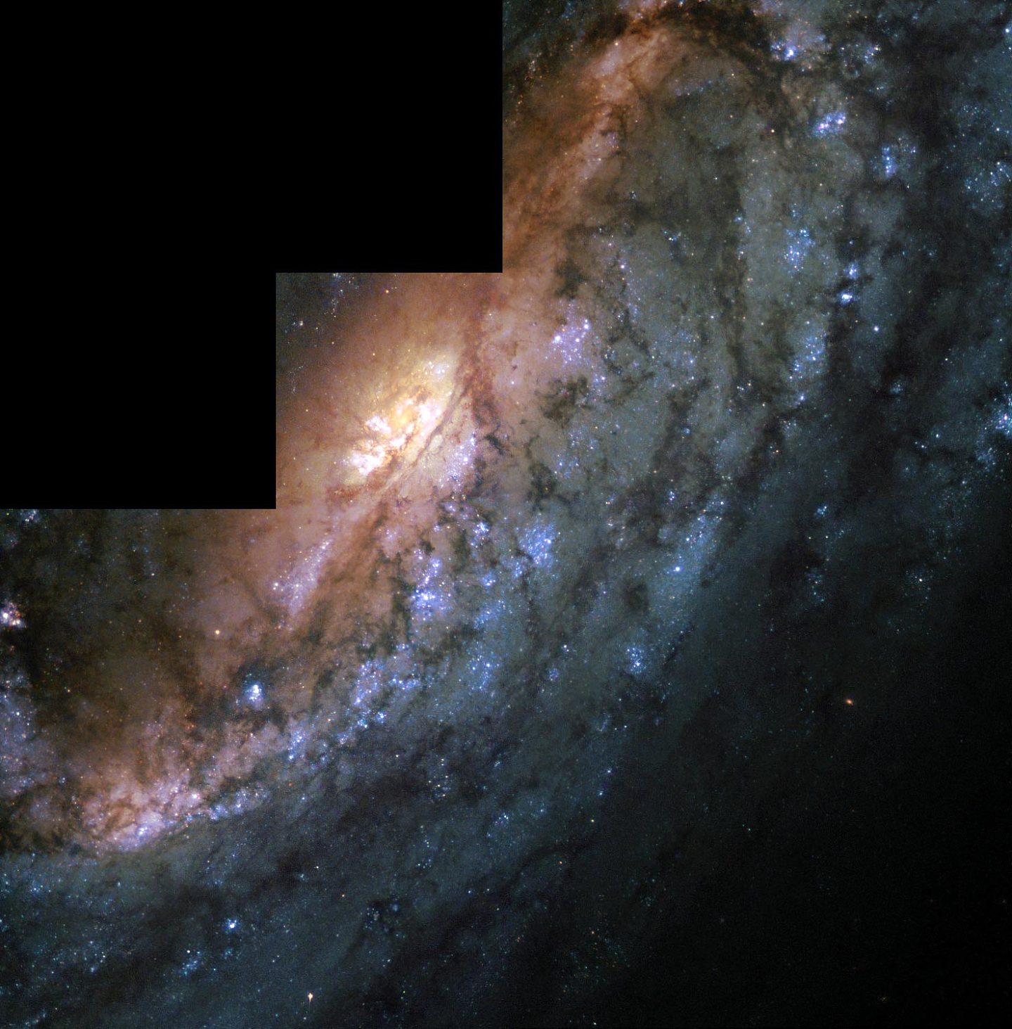 哈勃太空望远镜20年后再次拍下螺旋星系NGC 2903倩影 - 2