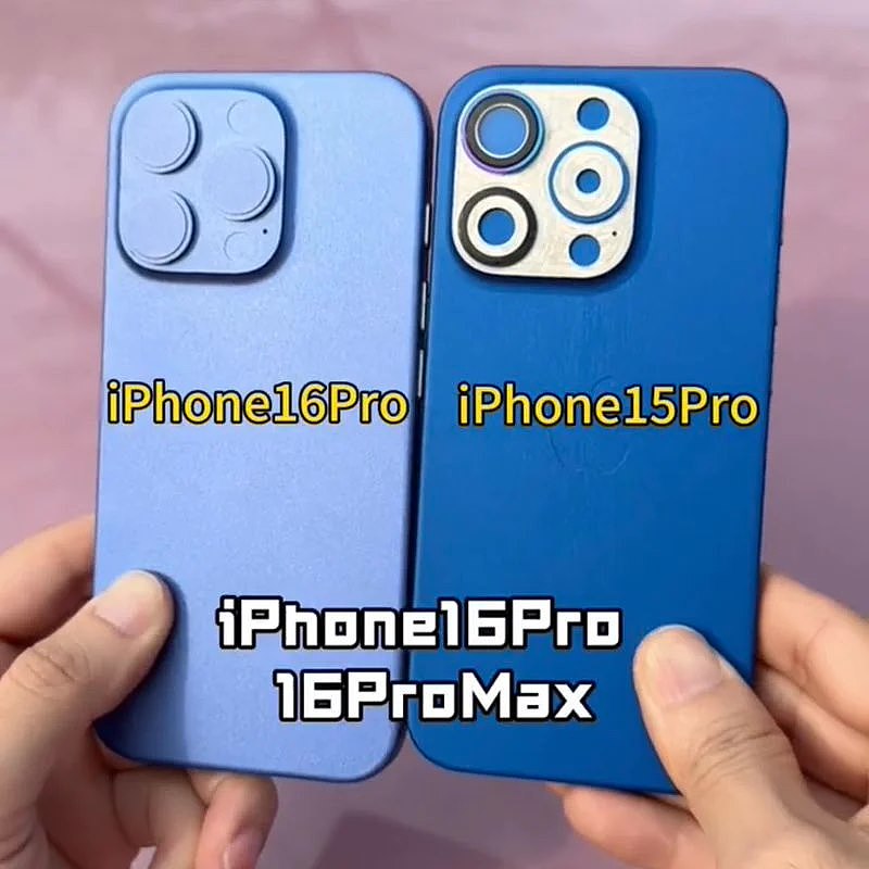 苹果 iPhone 16 / Pro 模型机曝光：屏幕更大，新增拍照键 - 2