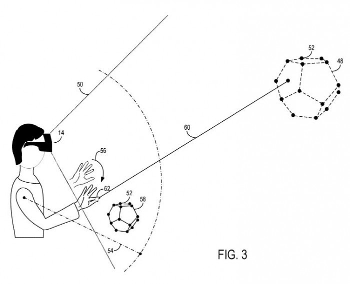微软AR/VR专利提出通过虚拟启示促进用户与远距离对象交互 - 2