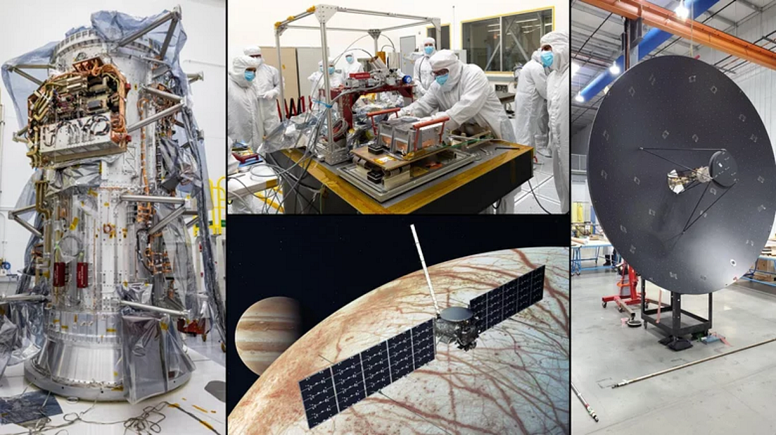 NASA开始组装“欧罗巴快船”：将于2024年前往木卫二 - 1