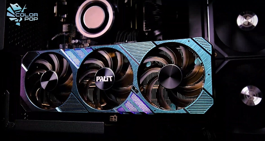 同德发布 GeForce RTX 3060 Ti ColorPOP：显卡颜色会随光照条件而改变 - 2