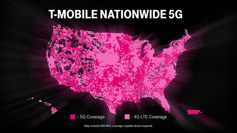 T-Mobile touting its nationwide 5G