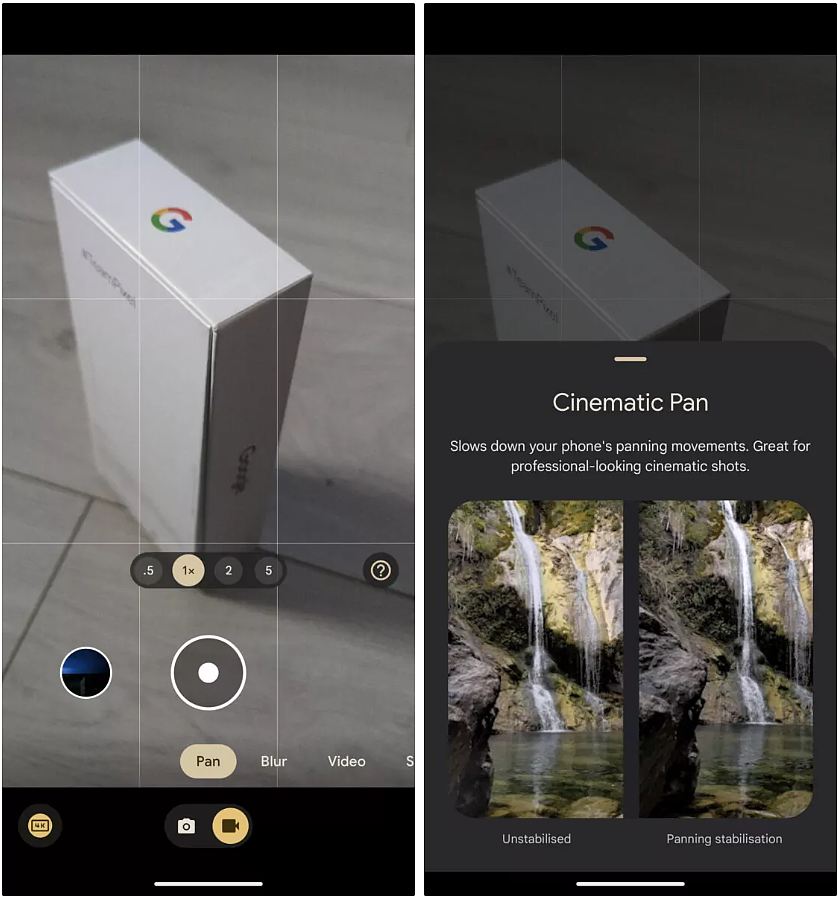 谷歌 Pixel 8 系列手机相机界面曝光，拍照和视频模式分离 - 4