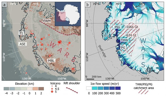 研究人员绘制南极洲西部地热流图 发现影响冰川稳定的新因素 - 2