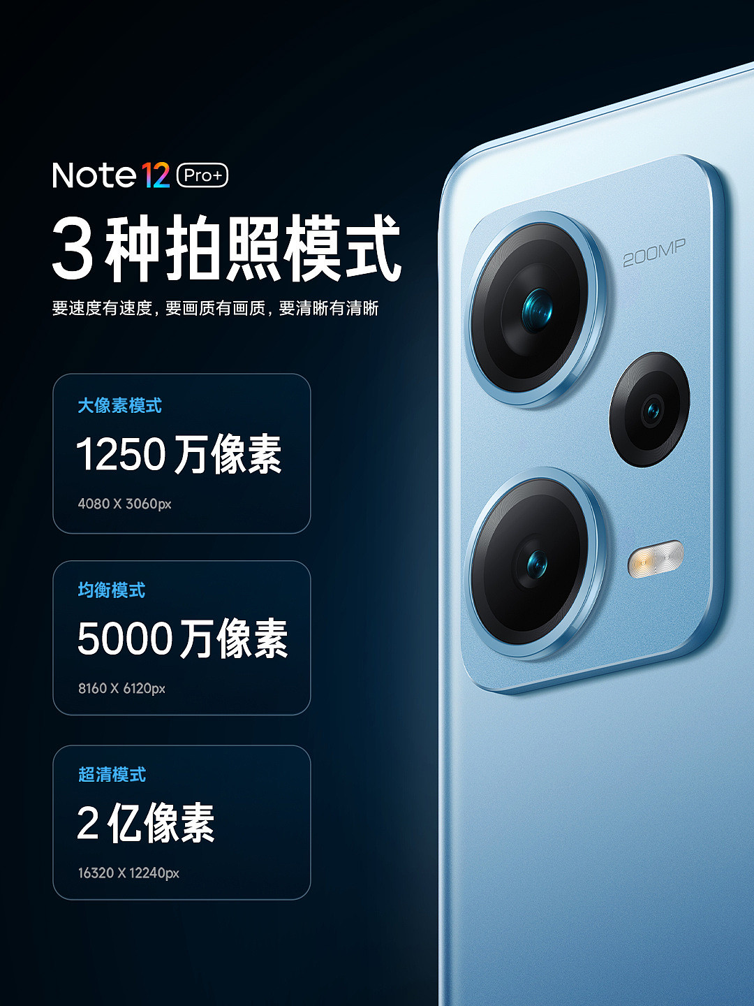 2099 元起，小米 Redmi Note 12 Pro+/探索版发布：2 亿像素镜头、120W / 210W 快充 - 2