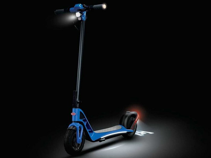 年轻人的第一台布加迪：纯电动折叠踏板车发布 - 1