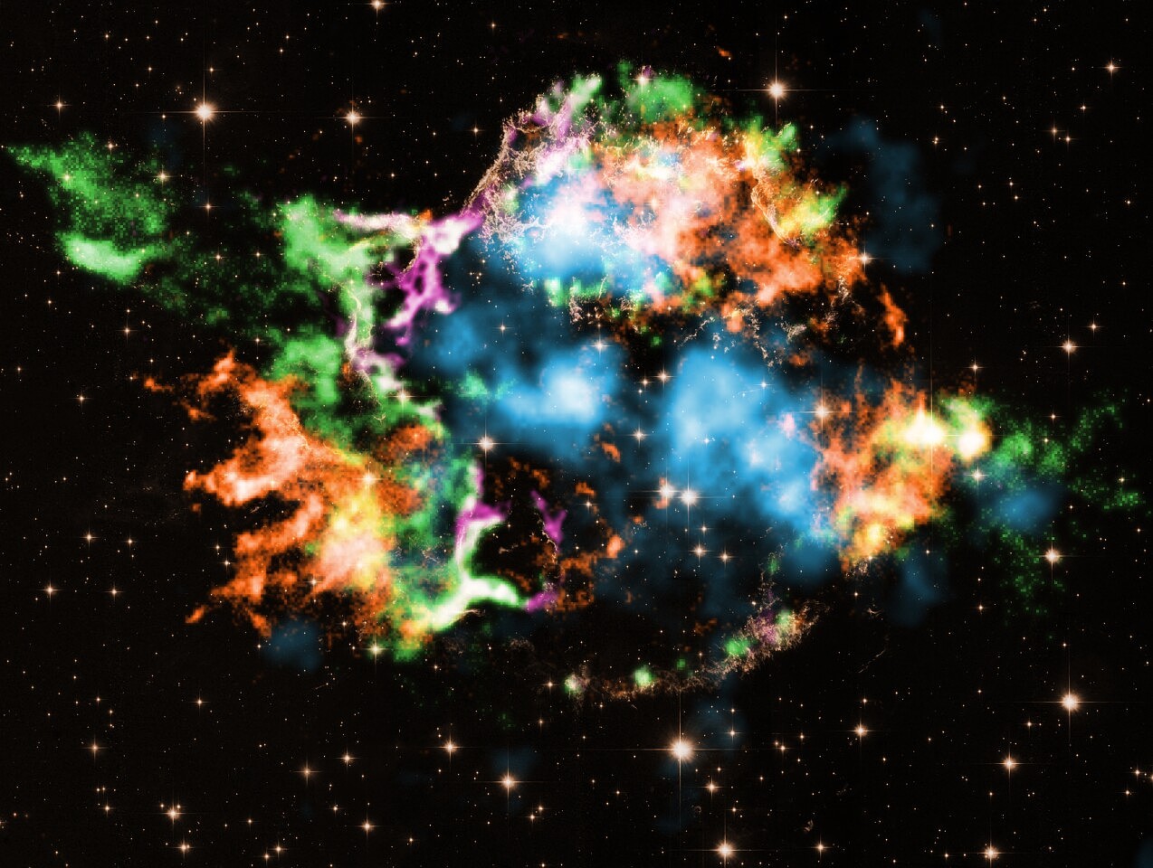 2021年最佳太空照片：从闪亮的星域到雄伟的星云 - 16