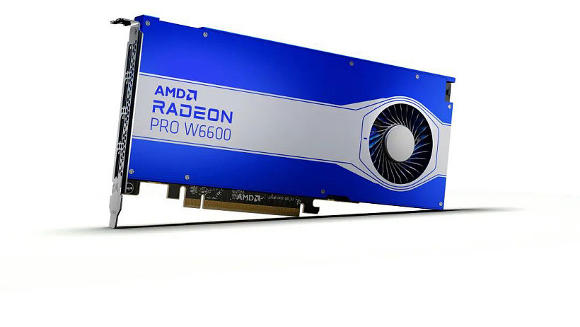 5899 元，AMD Radeon PRO W6600 显卡上市：7nm 制程，支持 8K 显示 - 1