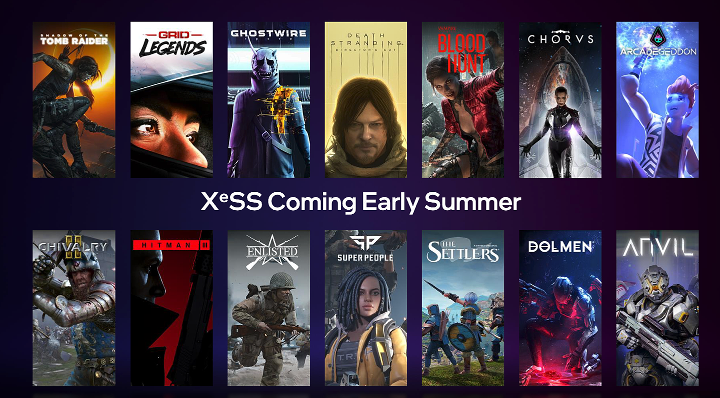 英特尔 XeSS 超采样技术今夏推出，现已支持多个 AAA 游戏 - 1