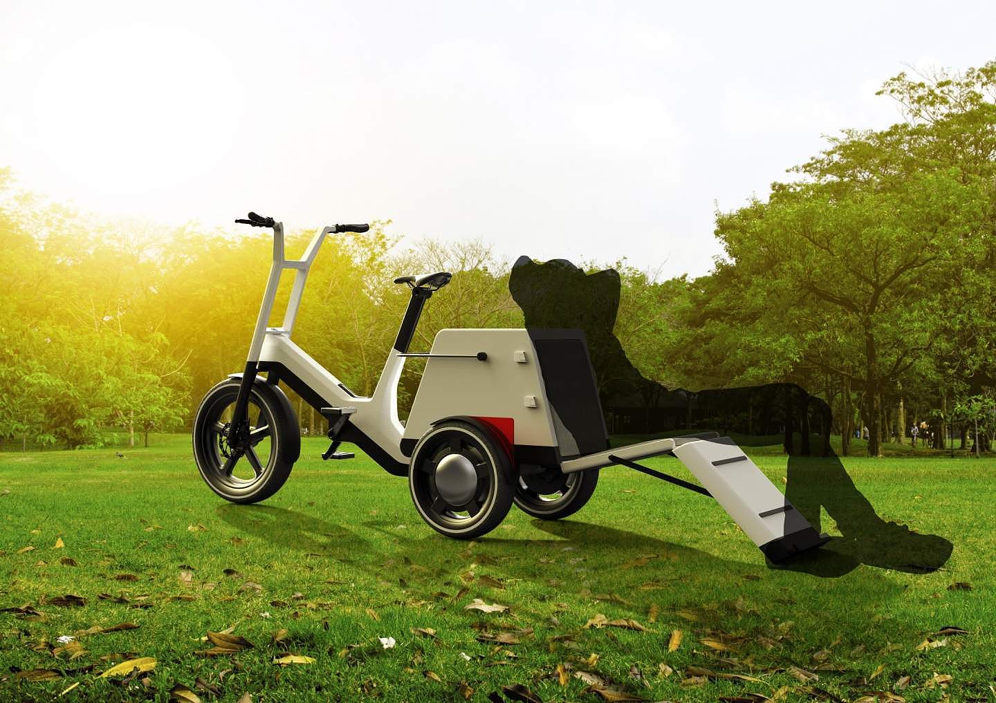 宝马展示城市电动滑板和货运三轮自行车概念 - 7