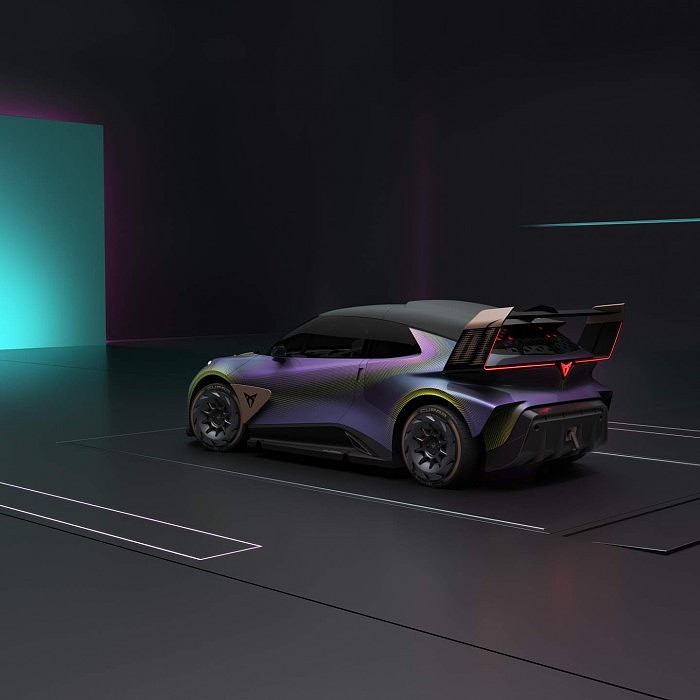Cupra公布UrbanRebel概念车 一款以竞赛为灵感的城市电动车 - 3