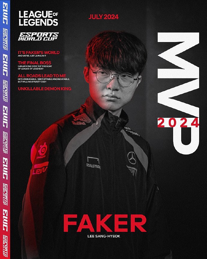 T1中单选手Faker获得石油杯FMVP！ - 1