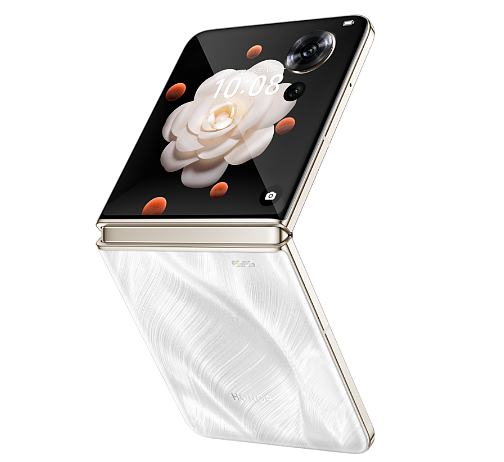 荣耀 Magic V Flip 小折叠手机 Jimmy Choo 限量高定款上架：亮面后盖、16GB+1TB - 3
