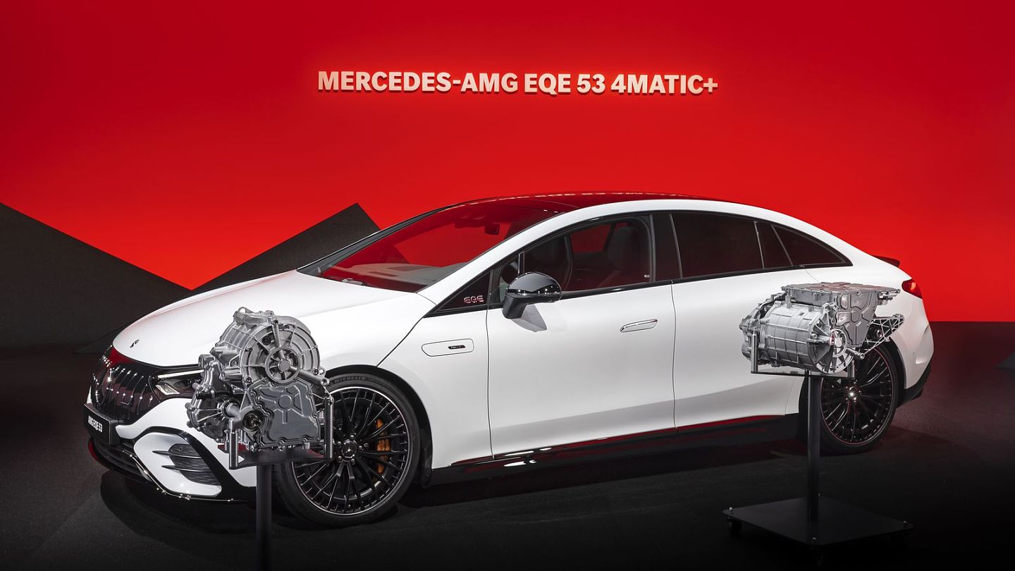 梅赛德斯-奔驰宣布推出EQE电动轿车高性能AMG版 - 14