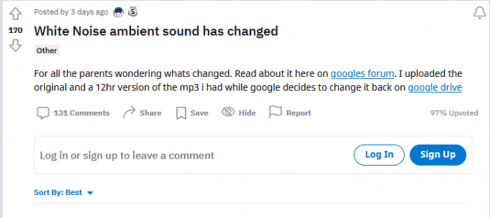 Google更改Nest Hub的白噪声 引发用户不满 - 2