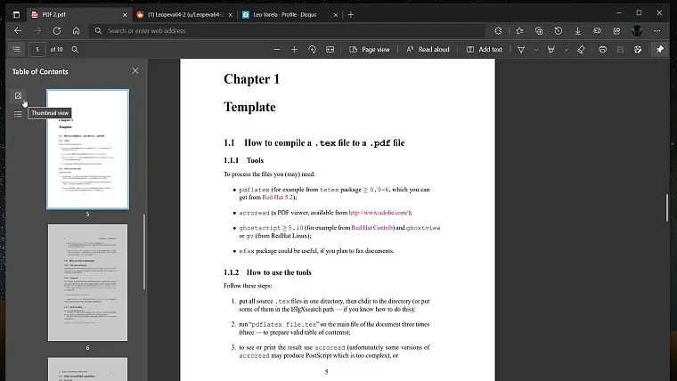 Edge Canary新版：新增PDF预览 引入Mica和Acrylic效果 - 2