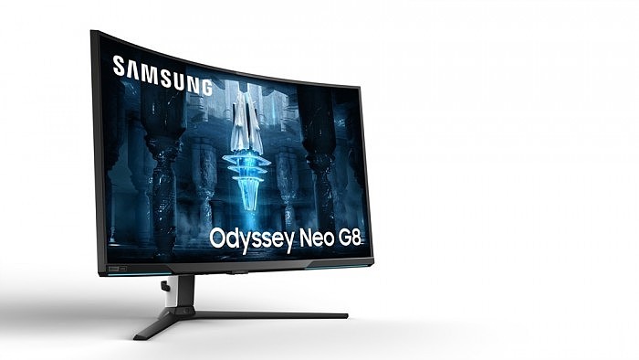 三星宣布全球首款4K 240Hz miniLED显示器“Odyssey Neo G8” - 1