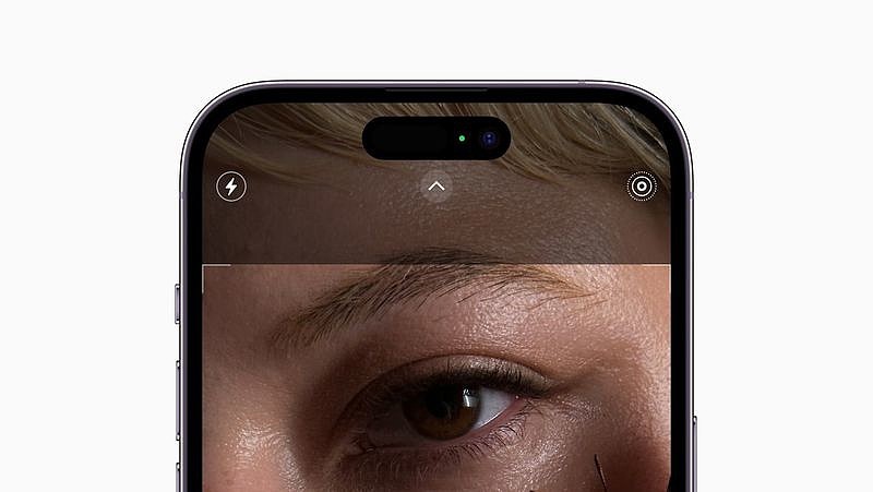 苹果 iPhone 14 Pro / Pro Max“灵动岛”药丸屏支持显示相机隐私指示器 - 1
