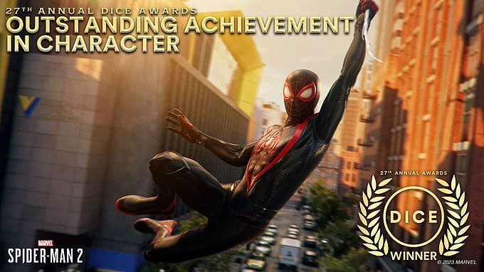 《博德之门3》获DICE年度最佳游戏 《漫威蜘蛛侠》收割多项大奖 - 15