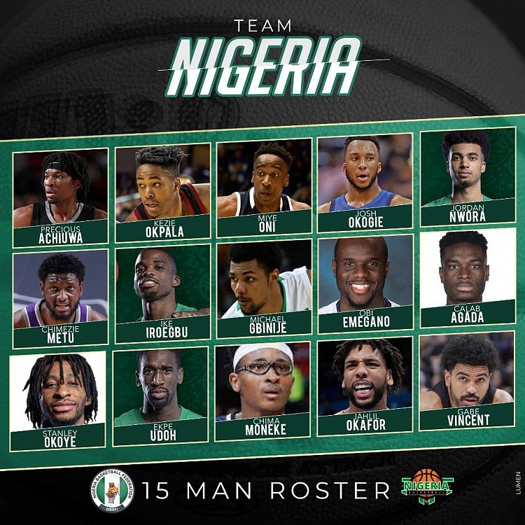 尼日利亚15人奥运集训名单：多达8名NBA球员 热火3人在列 - 1