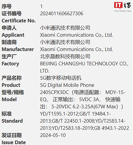 小米 MIX Flip 折叠屏手机主要参数曝光：1.5K 显示屏、4900mAh 电池 - 2