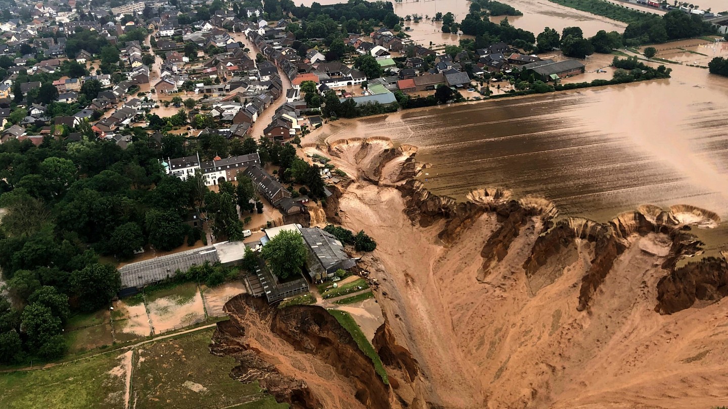 研究：气候变化加剧了欧洲夏季洪水灾害的发生 - 1