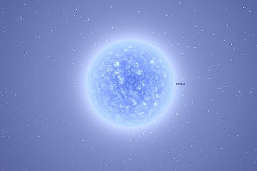 R136a1恒星有多大 R136a1恒星是太阳的多少倍 - 1