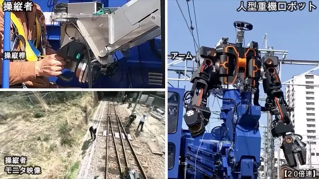 《环太平洋》既视感：日本JR West利用VR驱动机器人修理铁路 - 3
