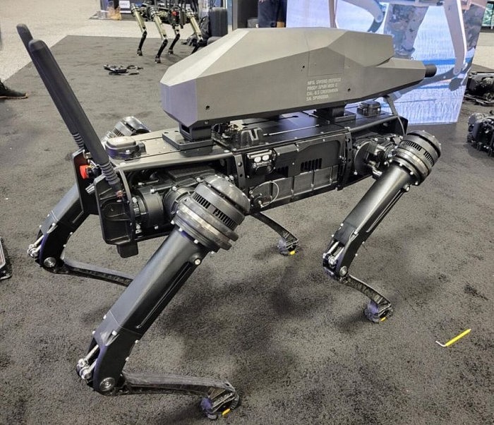 Sword公司开发适用于机器狗的武器系统：精准打击1.2公里范围内目标 - 2